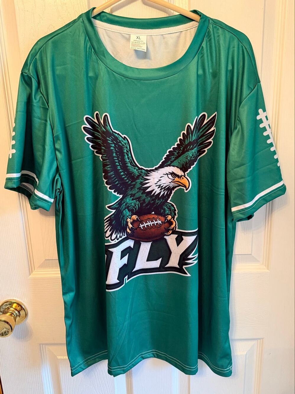 New kelly green Philadelphia Eagles t-shirt Size XL